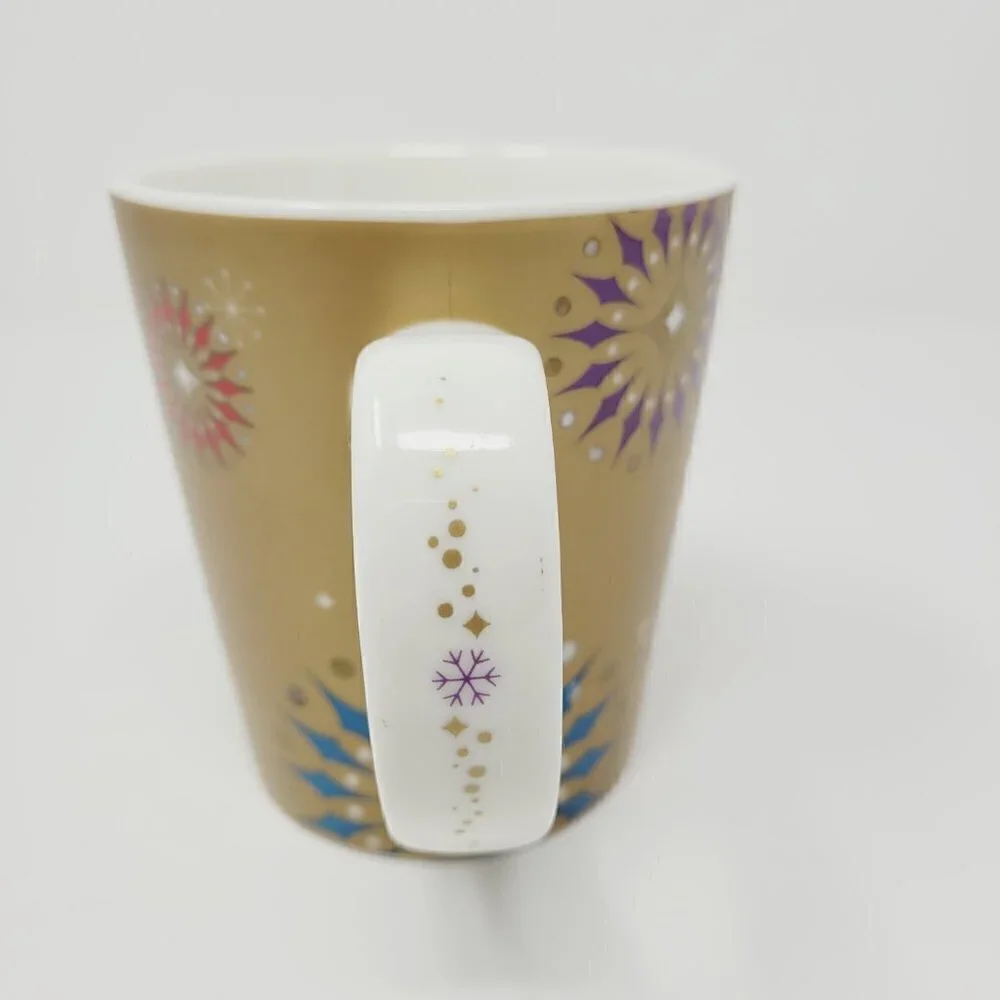 Starbucks Holiday 2006 Gold Foil NOEL Coffee Mug